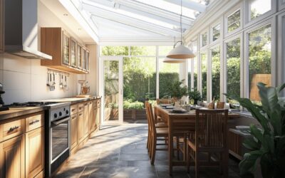 Aménager une véranda cuisine de 10m2 : astuces pour un espace convivial